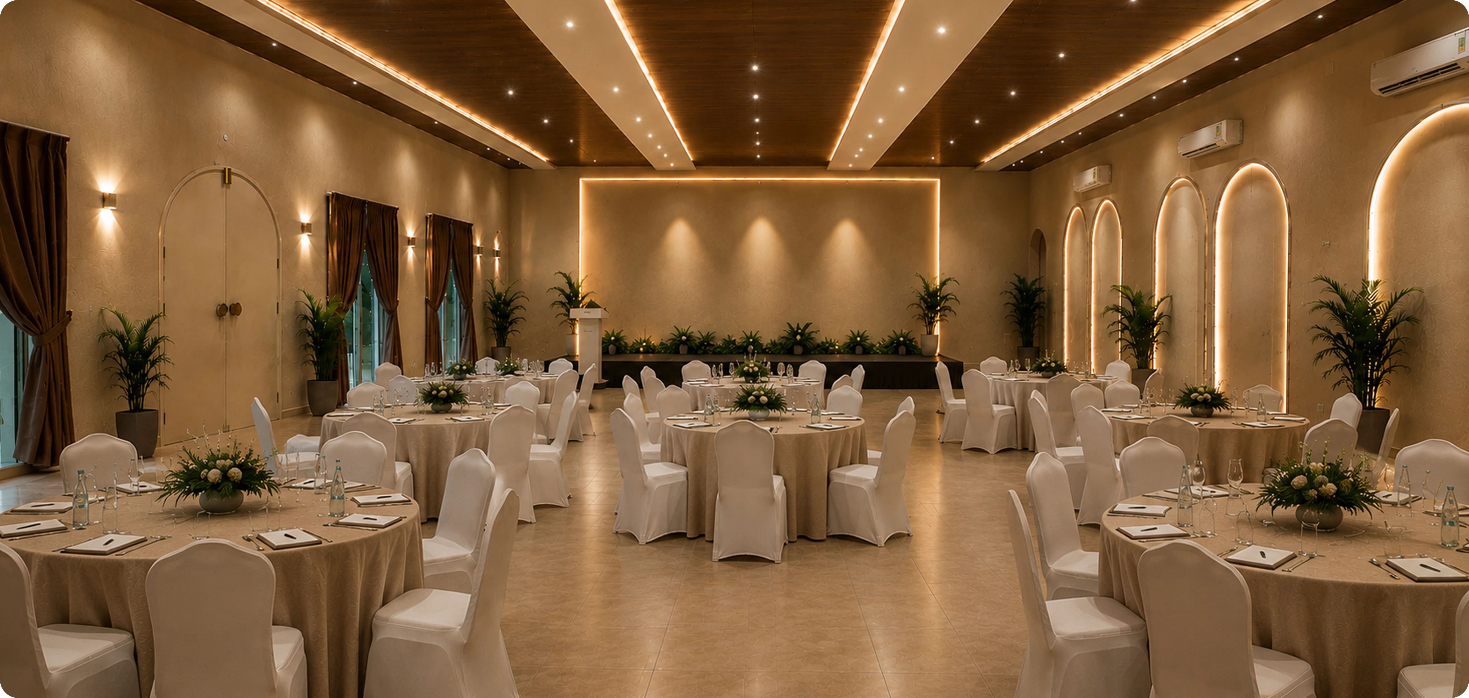 The Grand Pavillion banquet hall